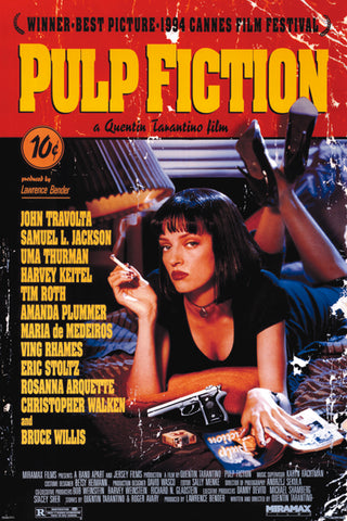 Pulp Fiction One Sheet Movie Poster