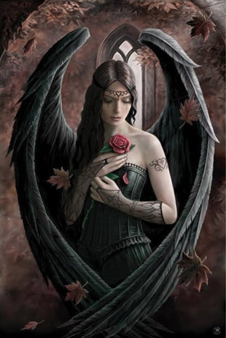 Anne Stokes - Angel Rose Poster