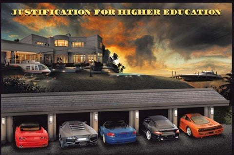 Justification for Higher Education Poster