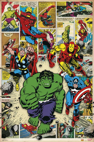 Marvel Comic - Here Come The Heroes