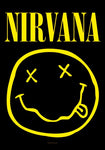 Nirvana Smiley Poster