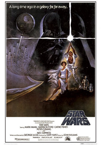 Star Wars - A New Hope Movie Poster Version B  Movie Poster 24 x 36
