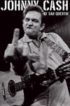Johnny Cash - At San Quentin Finger B&W