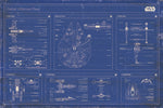 Star Wars - Rebel Alliance Fleet Blueprint