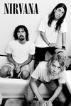 Nirvana Sitting in a Bathtub Poster