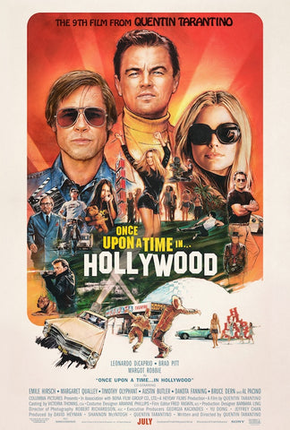 ONCE UPON A TIME IN HOLLYWOOD -  Movie Poster