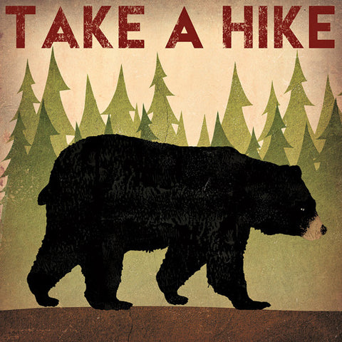 Take a Hike Black Bear by Ryan Fowler