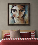 Face by Didier Lourenço Framed
