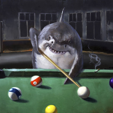 Pool Shark by Lucia Heffernan