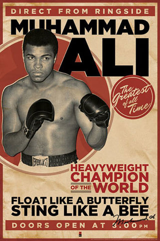 Muhammad Ali - Ringside Vintage Bill