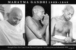 Mahatma Gandhi - Indomitable Will Quote