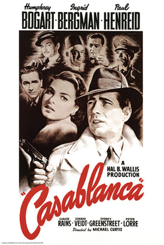Casablanca - One Sheet  - Movie Poster Version C