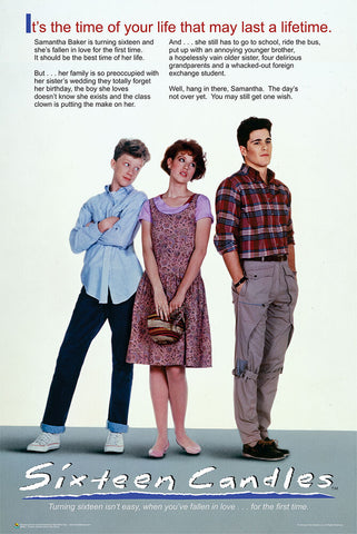 Sixteen Candles - Movie Poster