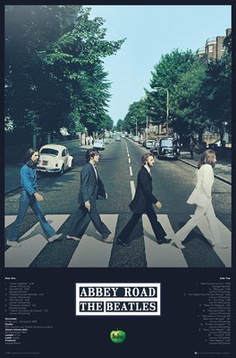THE BEATLES Abbey Road Tracks – Art Ramka Inc.