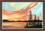 Lake Treasures Framed