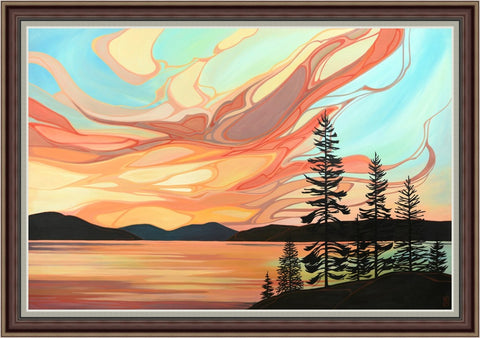 Lake Treasures Framed