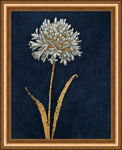 Gold Flowers Framed Set of Two