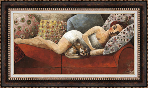 Siesta by Didier Lourenço Framed