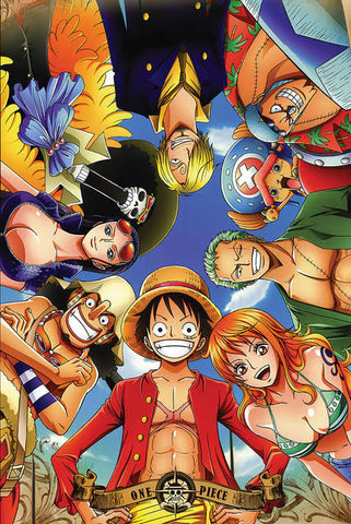 One Piece - Characters In A Circle