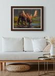 Big Daddy Moose Framed