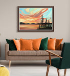 Lake Treasures Framed