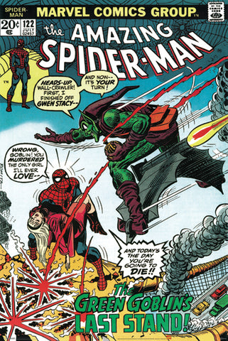 Spiderman vs. Green Goblin Comic Cover