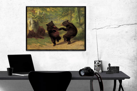 Dancing Bears by William H. Beard Fine Art Print