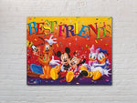 Disney Mickey Mouse Best Friends Vintage Poster 16 x 20
