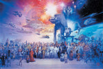 Star Wars Galaxy Art Poster, Character Portrait,  24 x 36 inches