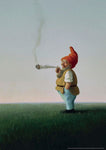 Joint-Zwerg by Michael Sowa, Image size is 16.5 x 23.5, Vintage Print