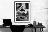 Marilyn Monroe,  Motion Picture Daily, NYC, 1955, photography of Ed Feingersh Poster Litho Vintage American Icon