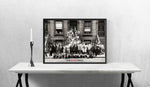 A Great Day in Harlem, Jazz Portrait by Art Kane Poster Litho 24 x 35 Vintage Iconic Photo