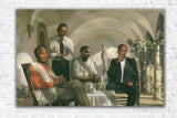 The Pioneers by Unknown, Nelson Mandela, Obama, Malcolm X, Martin Luther King, Icon Poster, 24 x 36 inches