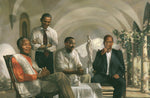 The Pioneers by Unknown, Nelson Mandela, Obama, Malcolm X, Martin Luther King, Icon Poster, 24 x 36 inches