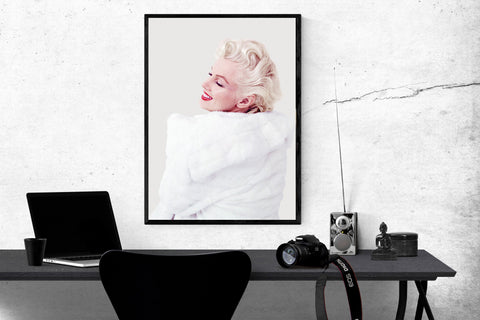 Marilyn Monroe, Wearing Towel, By Milton Greene Poster