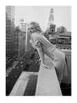 Marilyn Monroe at the Ambassador Hotel, NYC, 1955 by Ed Feingersh Poster Litho Vintage