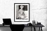 Marilyn Monroe, Wearing Slip,1954 by Unknown Poster Litho 29.25 x 22 inches  Vintage