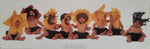 Anne Geddes Flower Babies 12 x 35.5 Vintage Poster