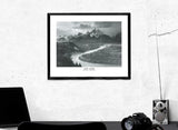 Ansel Adams, The Tetons - Snake River, 1942, Vintage Poster, 20 x 16 inches