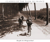 The Long Road Ahead, Le Tour de France Photographer Unknown Presse n' Sport Vintage Poster Size 22 x 30  Image Size 19 x 30 inches