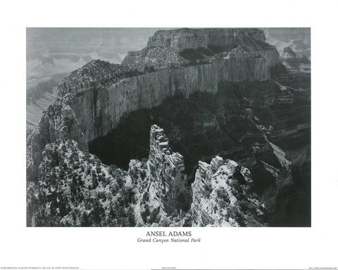 Ansel Adams, Grand Canyon National Park, 1940, Vintage Poster 20 x 16 inches