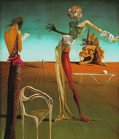 Salvador Dali, Woman with a Head of Roses