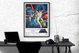 Star Wars - A New Hope Movie Poster Version A  Movie Poster 24 x 36