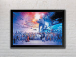 Star Wars Galaxy Art Poster, Character Portrait,  24 x 36 inches