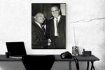 The Meeting, Martin Luther King Jr. and Malcolm X Poster 24 x 36