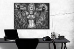 Marilyn, Monroe with Guns by James Danger Harvey  24 x 36 Print