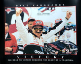 Dale Earnhardt Racing Driver Victory (28" X 22") Poster