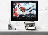 Dale Earnhardt Racing Driver Victory (28" X 22") Poster