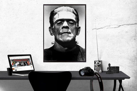 Frankenstein Monster Art Poster