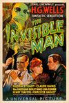 H.G. Wells, The Invisible Man Movie Poster 24 x 36